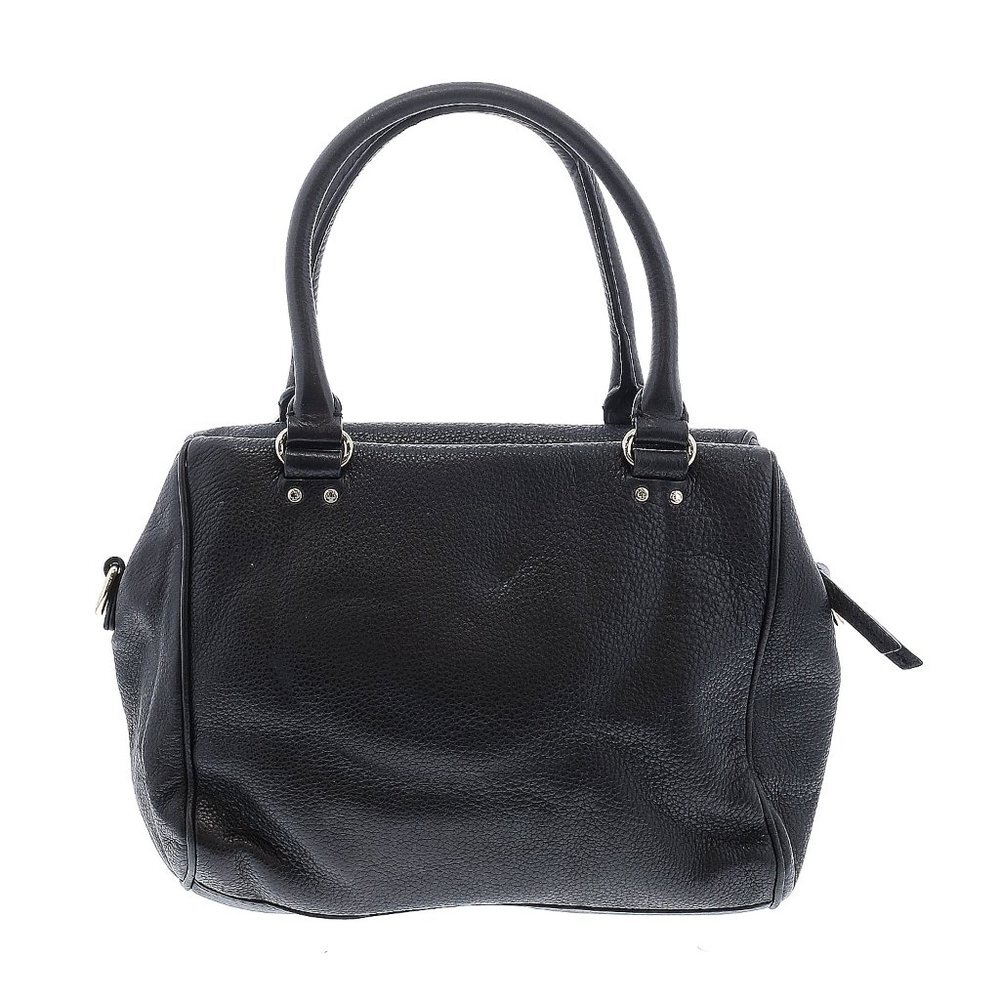 Kate Spade New York Grant Park Shelby Black Pebbled Leather Crossbody Satchel - Picture 2 of 4